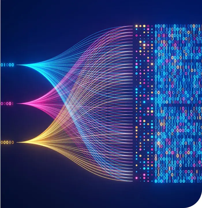 Image of code streams